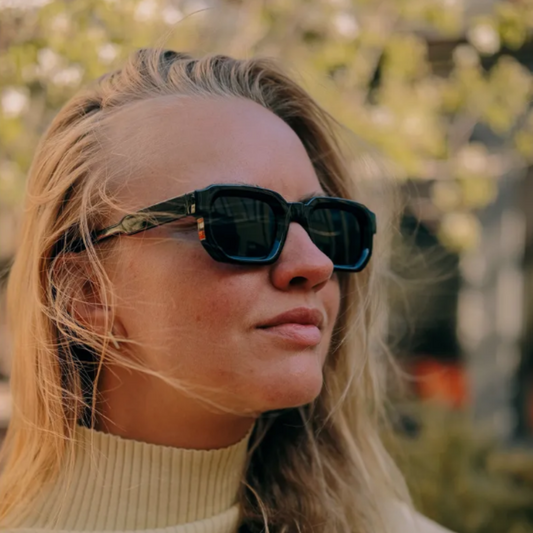 Lentes Gafas De Sol Retro Hombre Mujer Uv400 Negro