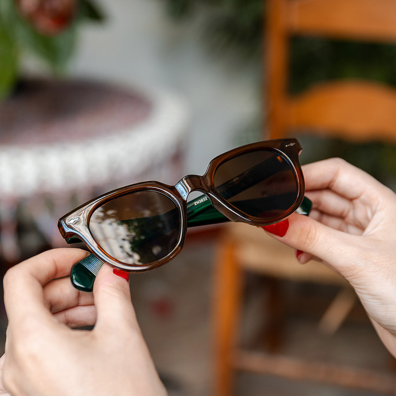 Lentes Gafas De Sol Retro Ovaladas Hombre Mujer Unisex
