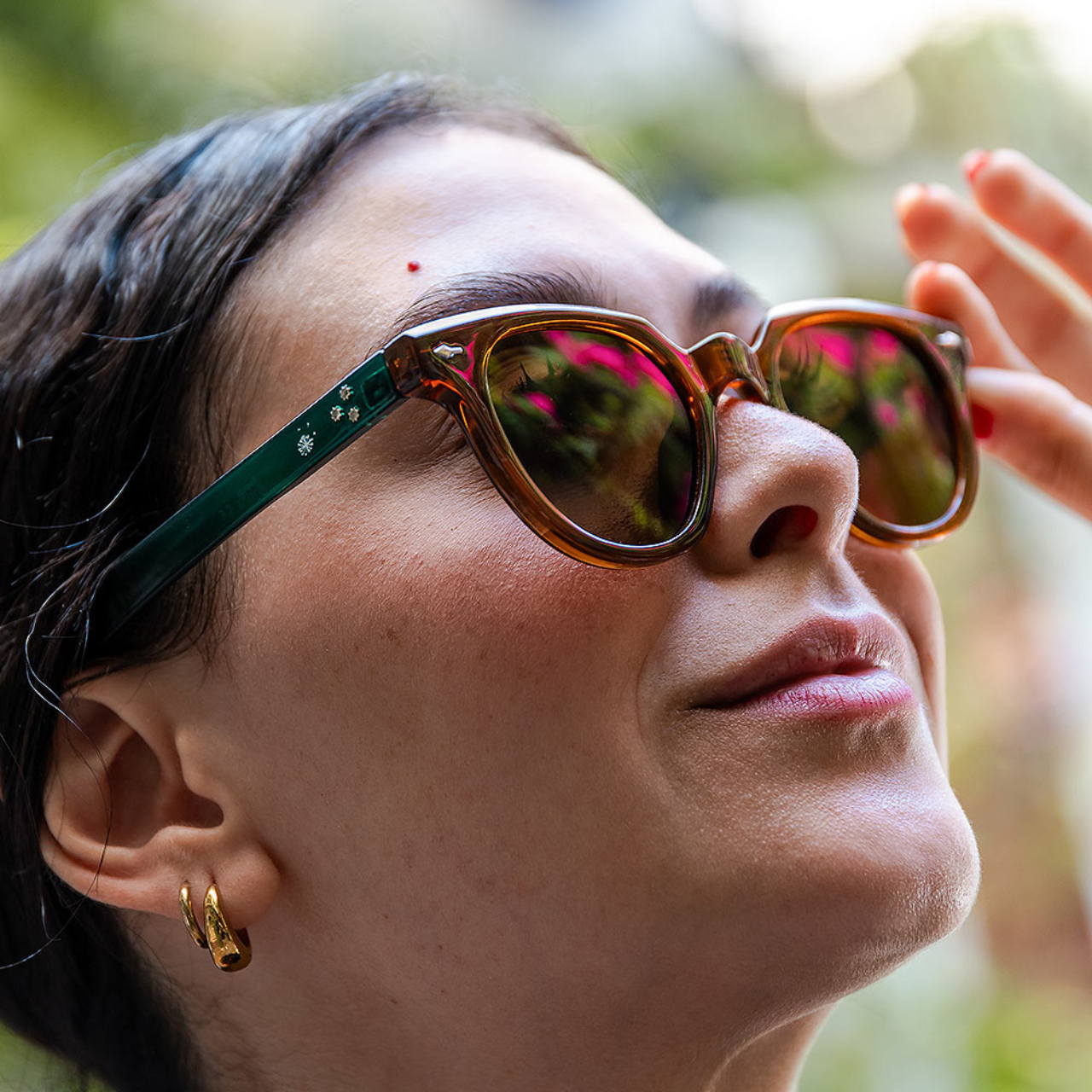 Lentes Gafas De Sol Retro Ovaladas Hombre Mujer Unisex
