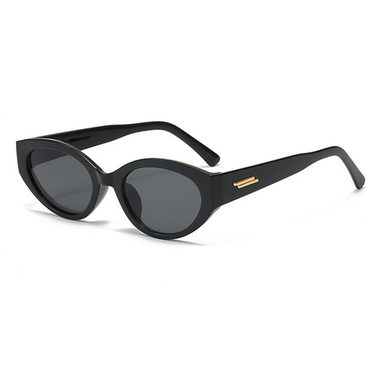 Gafas Lentes de Sol Retro Polarizadas  Ojo de Gato Negro