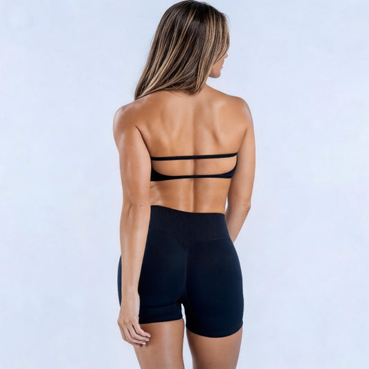 Crop Top Deportivo Espalda Abierta varios colores