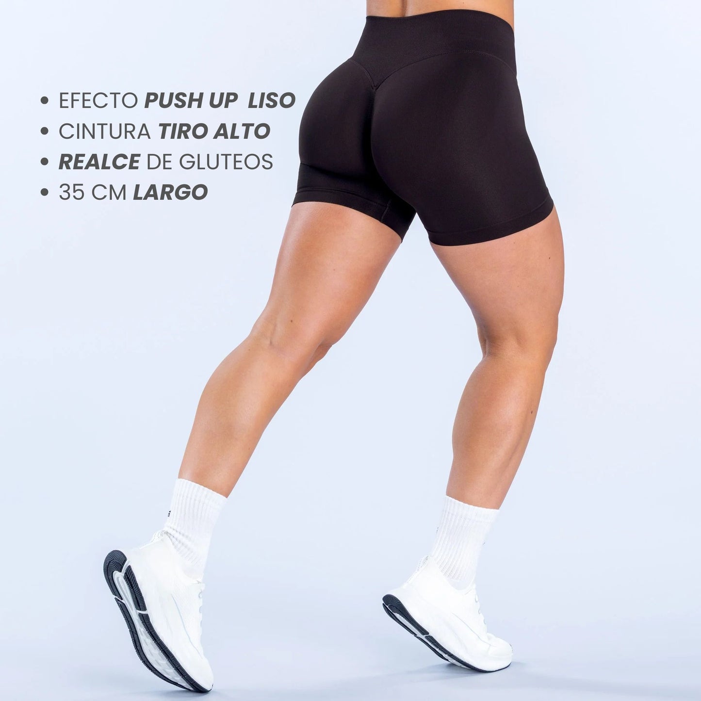 Calza Corta Push Up Contorno  Silueta