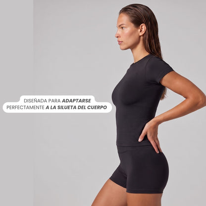 Polera Deportiva Segunda Piel Ajustada