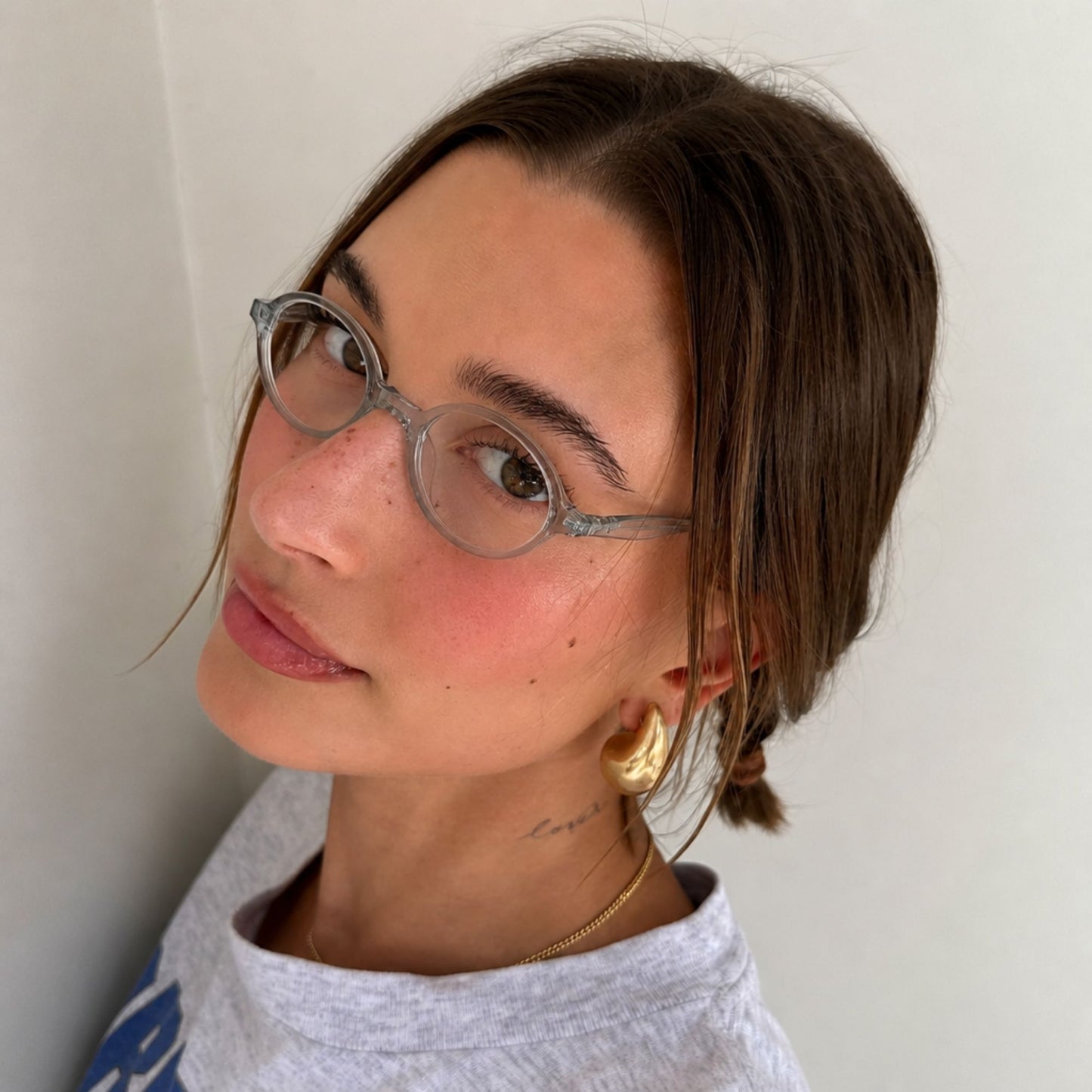 Lentes Armazon Optico de Acetato estilo Hailey varios colores