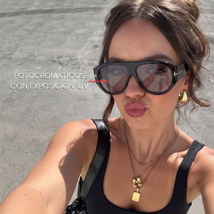 Gafas Lentes de Sol Fotocromaticos Estilo Aviador Piloto