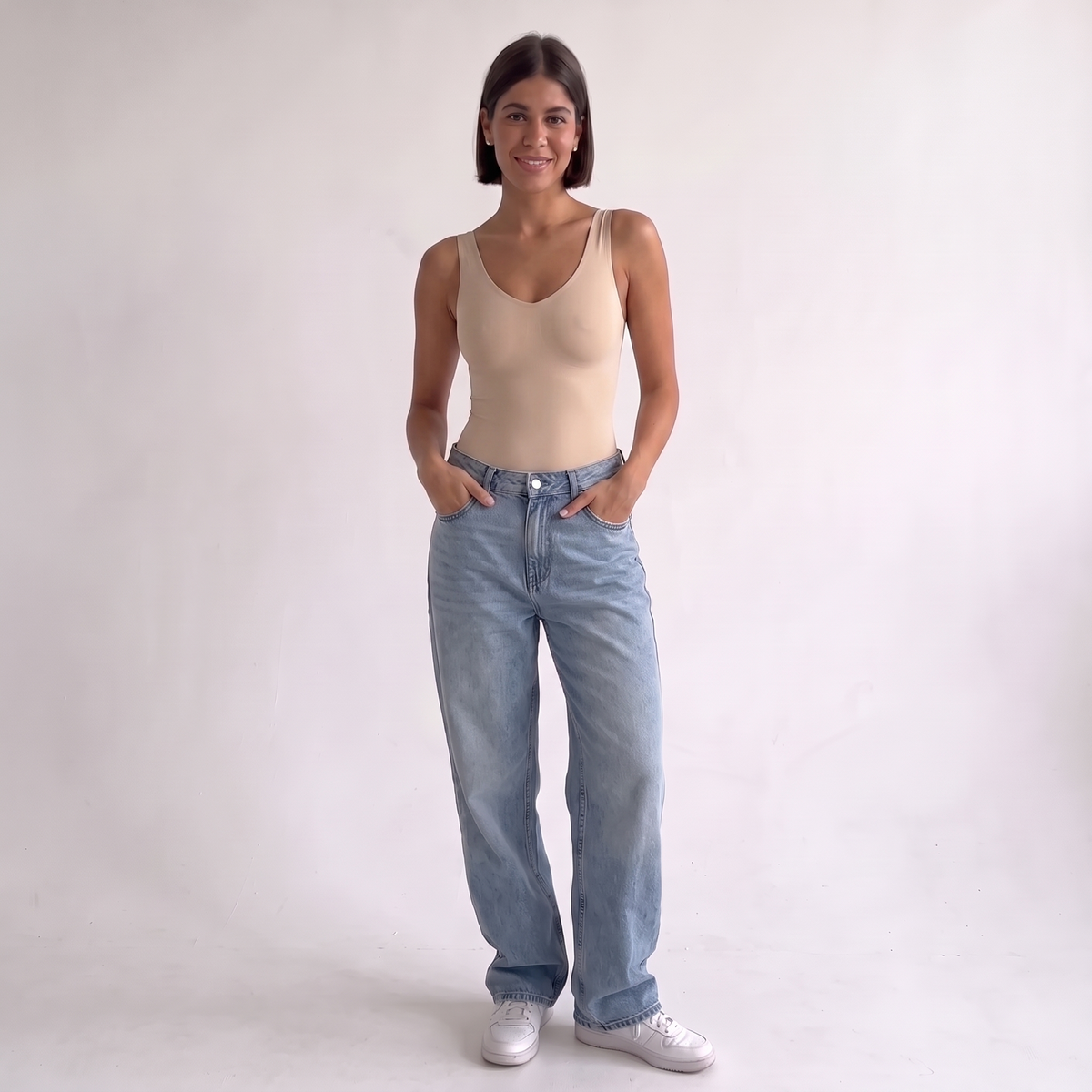 Body Reductor Moldeador de figura estilo Skims Negro