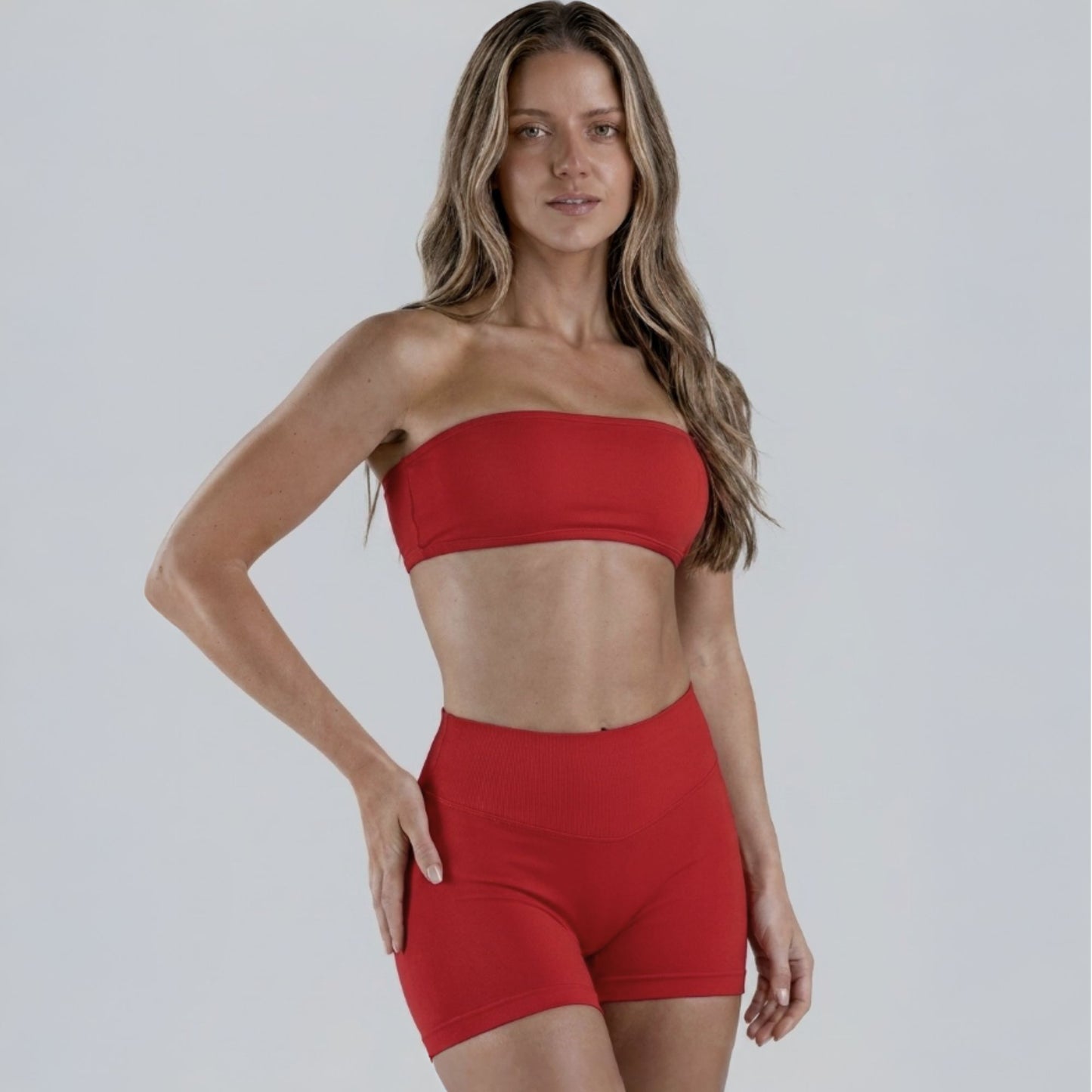Crop Top Deportivo Espalda Abierta varios colores