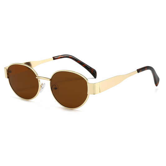 Gafas Lentes de Sol Vintage Estilo Celine Lente Café