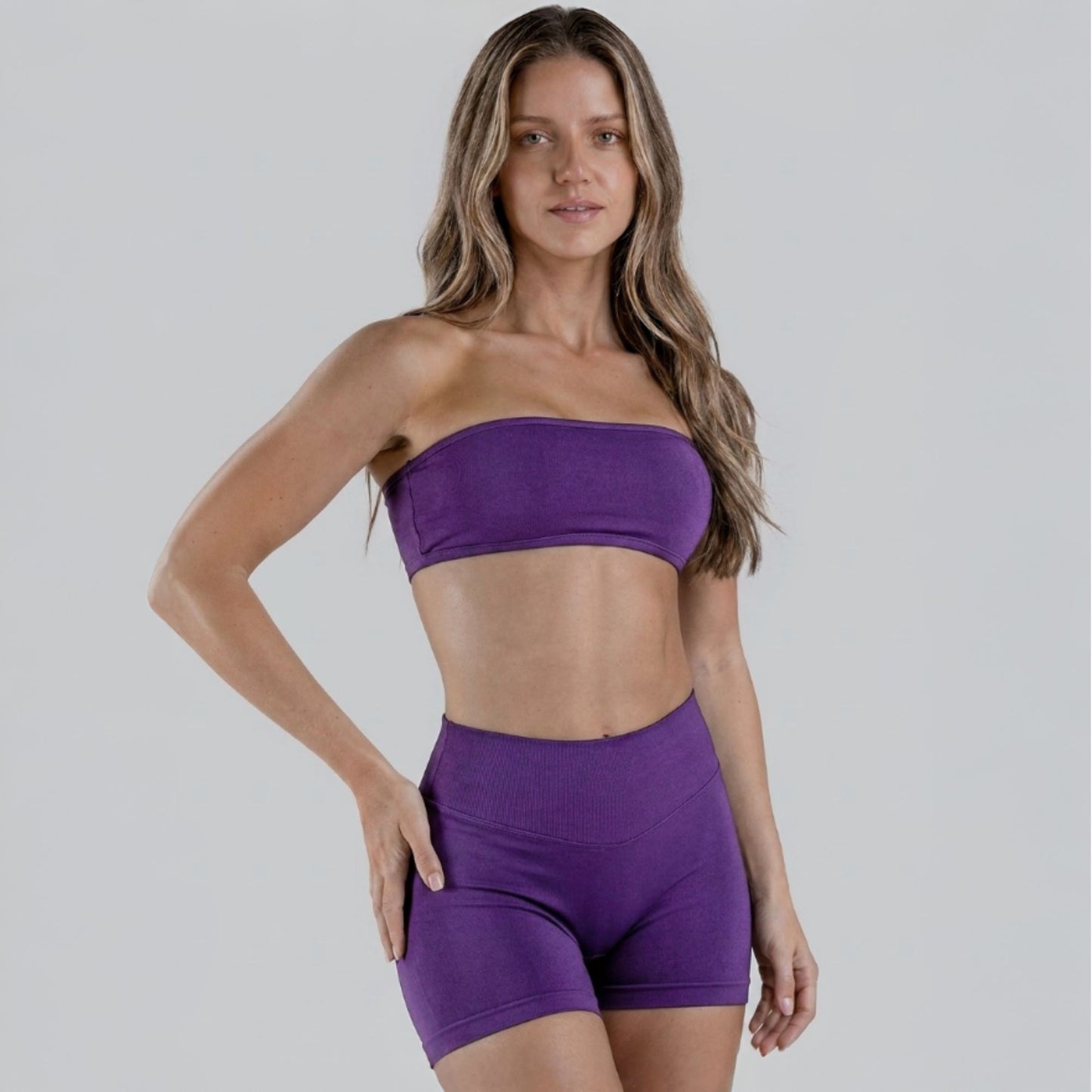 Crop Top Deportivo Espalda Abierta varios colores