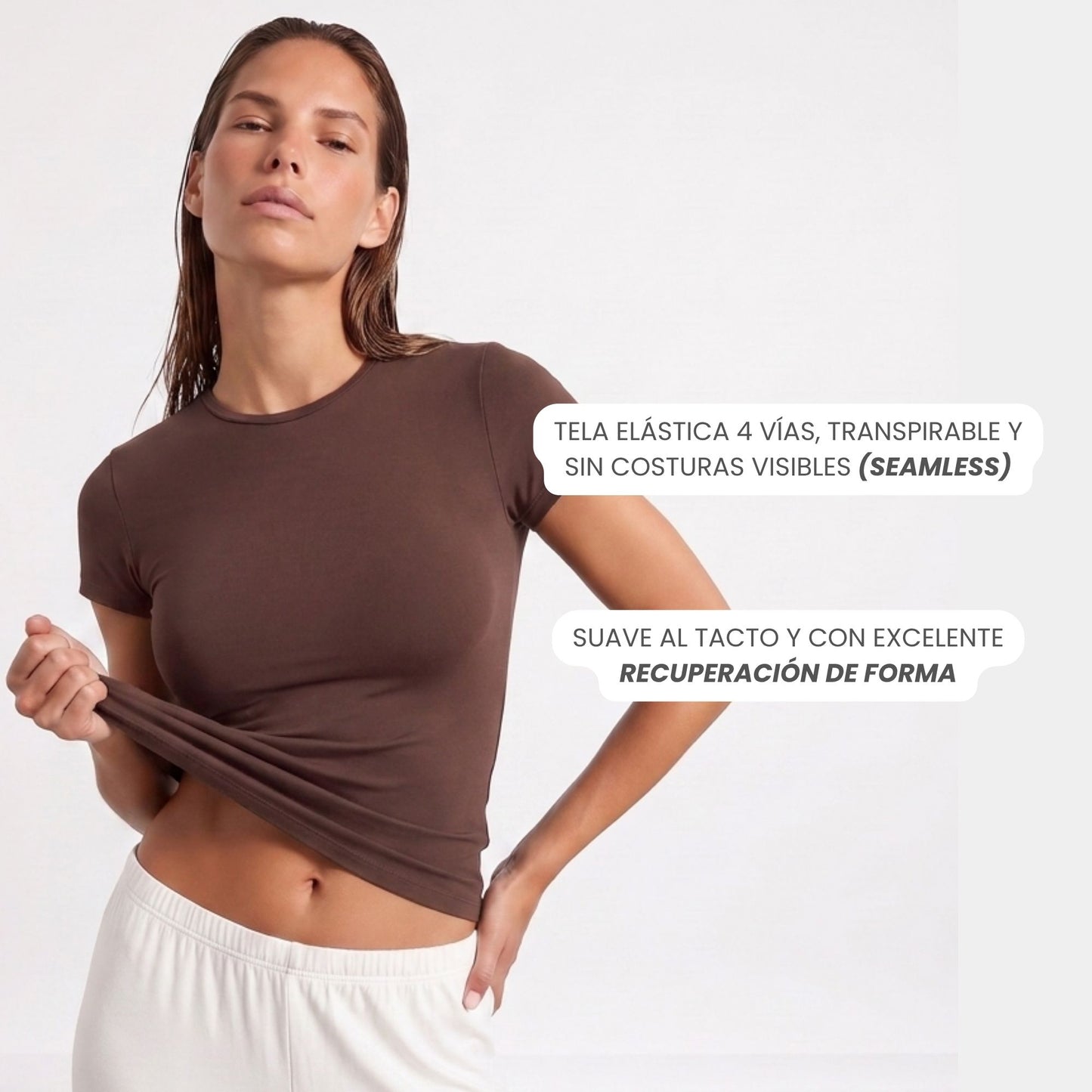 Polera Deportiva Segunda Piel Ajustada