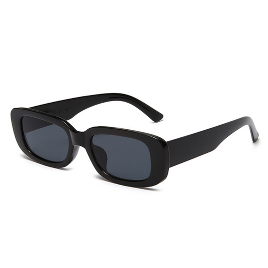 Gafas Lentes de Sol Retro Negro Polarizadas